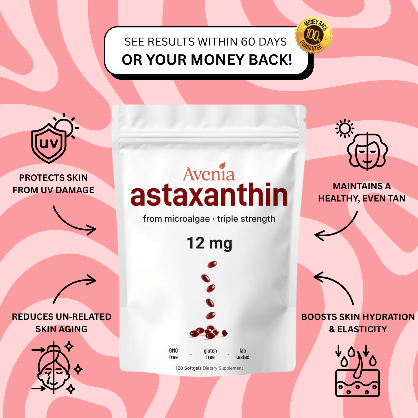 Astaxanthin – Ultimate Glow & Sun Protection for Radiant Skin