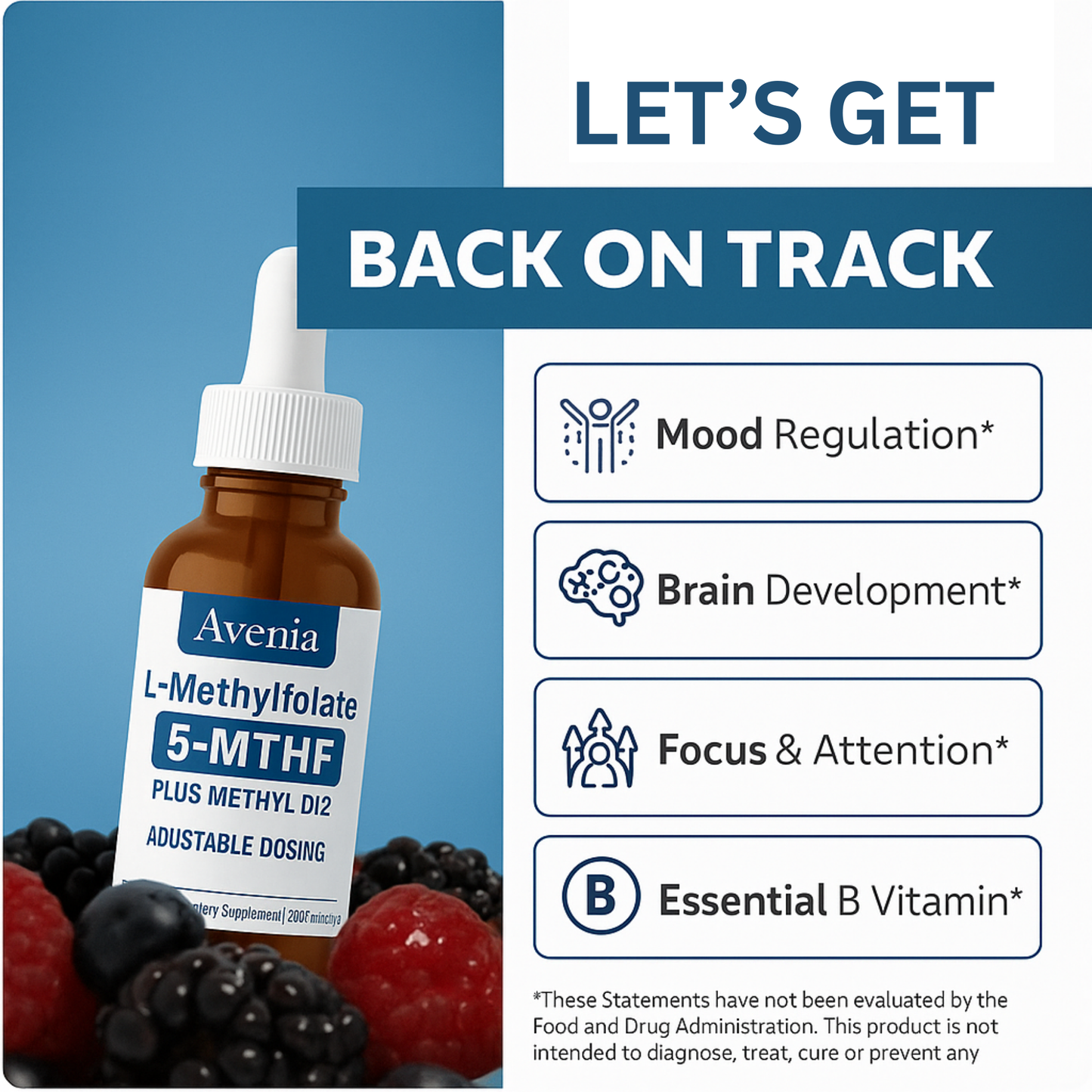 Avenia L-Methylfolate Daily Drops