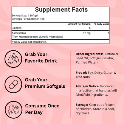 Astaxanthin – Ultimate Glow & Sun Protection for Radiant Skin
